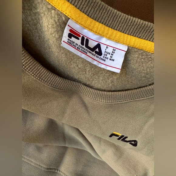 Fila sweatshirt (khaki) - Picture 3 of 3